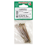 Саморезы гипрок-дерево 3,5х41 (уп.600шт) жёлтый — изображение 2