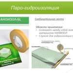 Наноизол SL соединительная лента (50 м.п)