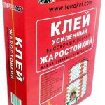Клей "Терракот" жаростойкий 25кг.