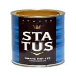 Эмаль ПФ-115 STATUS 1,8кг черная