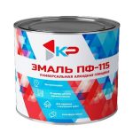 Эмаль ПФ-115 КР 1,8кг в ассорт.