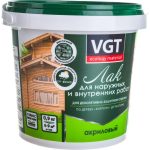 Лак VGT акриловый бесц. матовый 0,9кг