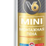 Пена монтажная бытовая V6 MINI