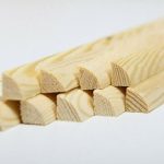 Штапик гладкий 10х10х1000.