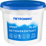 Грунтовка Петромикс адгезионная PL-07 бетоноконтакт 5кг