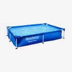 Бассейн каркасный Steel Pro 221х150х43см, 1200л