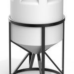 Емкость K 200 (белая) с обрешеткой