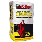 Смесь огнеупорная 25кг Боровичи