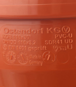 Отвод Ostendorf 110х30гр, наружный — изображение 3