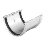 ВЕРАТ Соединитель желоба (белый)