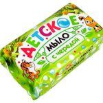 Мыло детское с чередой 100гр