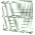 Секция заборная 3D 1,53х2,5м/60х200мм/3мм ППК зеленая