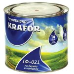 Грунт ГФ-021 Krafor 1,8 кг в ассортименте