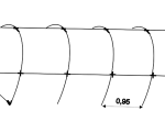 Колья монтажные теплица "Удобная-95" 2,85м (12 шт) — изображение 2