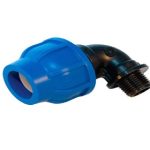Отвод 20х3/4" н/р ПНД