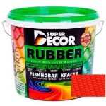 SUPER DECOR Резиновая краска № 05 Алые паруса 6 кг