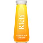Сок Rich апельсин стекло 0,2л