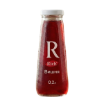 Сок Rich вишня стекло 0,2л