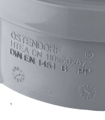 Тройник Ostendorf 110/50х87гр, внутренний — изображение 3